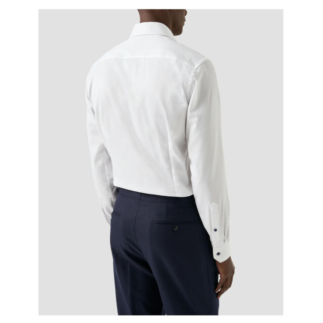 Eton Navy details signature twill shirt 100012358 100012358 large