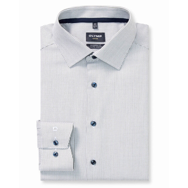 Olymp Luxor cc modern fit dress shirt 108033-001-43 large