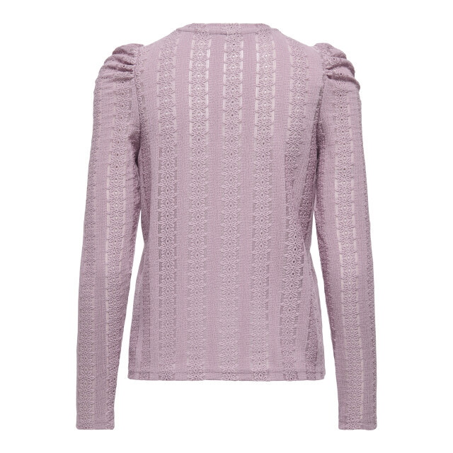 Only onlmelanie l/s o-neck top jrs 15365094 brown 06615.615.0037 large