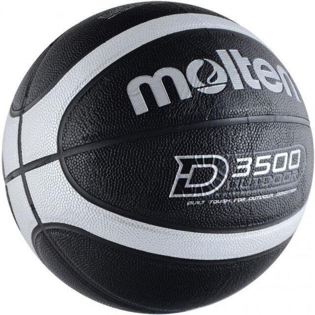 Molten Logo samengesteld leren basketbal UTPP420_black large
