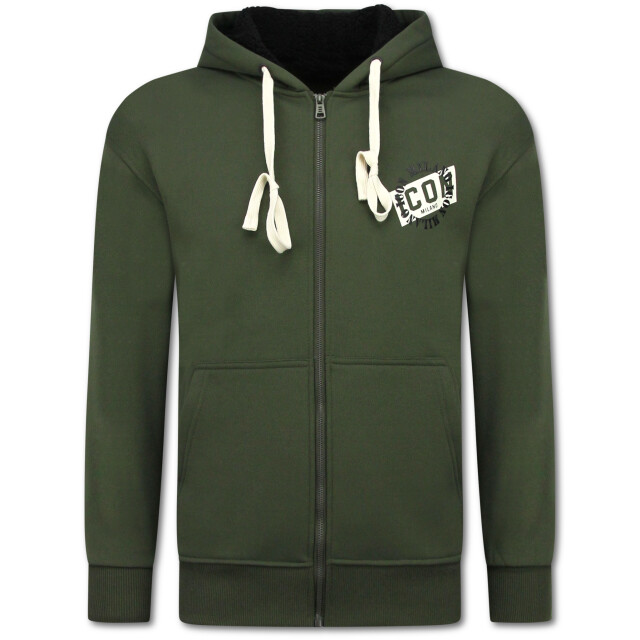 Top-Star Icon hoodie met rits vest met capuchon FF-5623 large