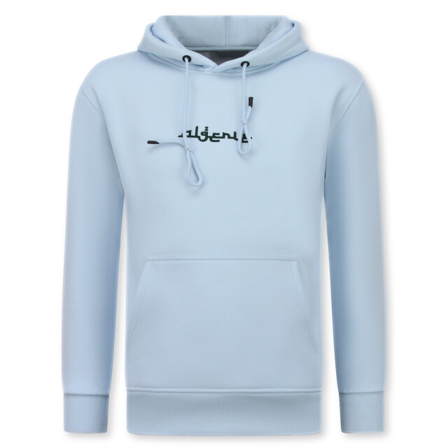 Top-Star Oversized hoodie met capuchon algerie print FF-5816 large