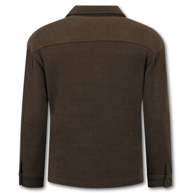 Enos Tussenjas flannel overshirt met zakken GI-520 large