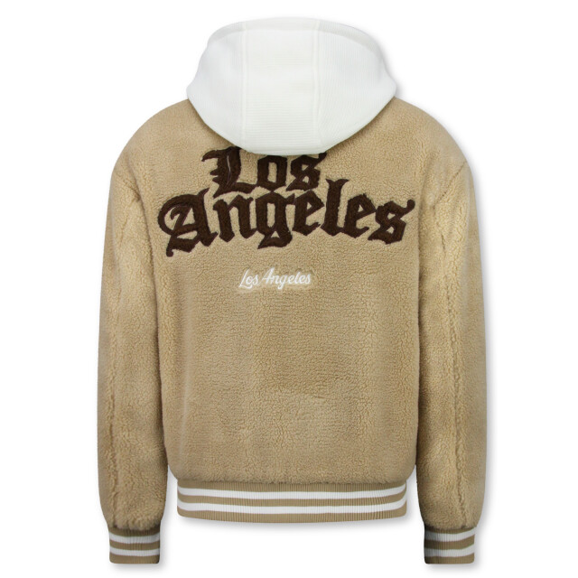 Enos Oversized baseball jacket teddy jas GI-535 large