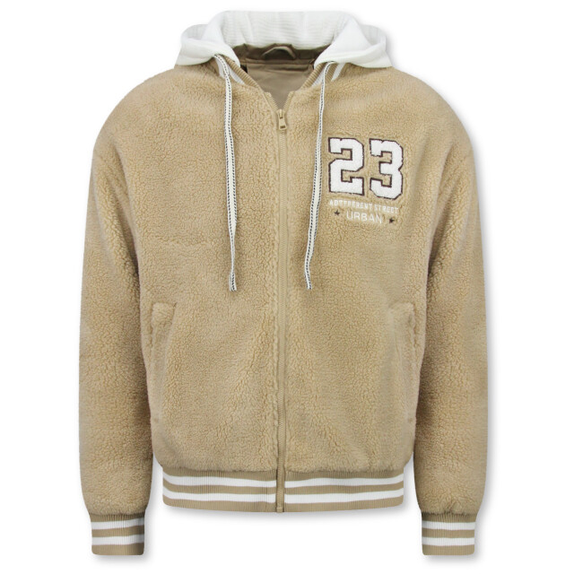 Enos Oversized baseball jacket teddy jas GI-535 large