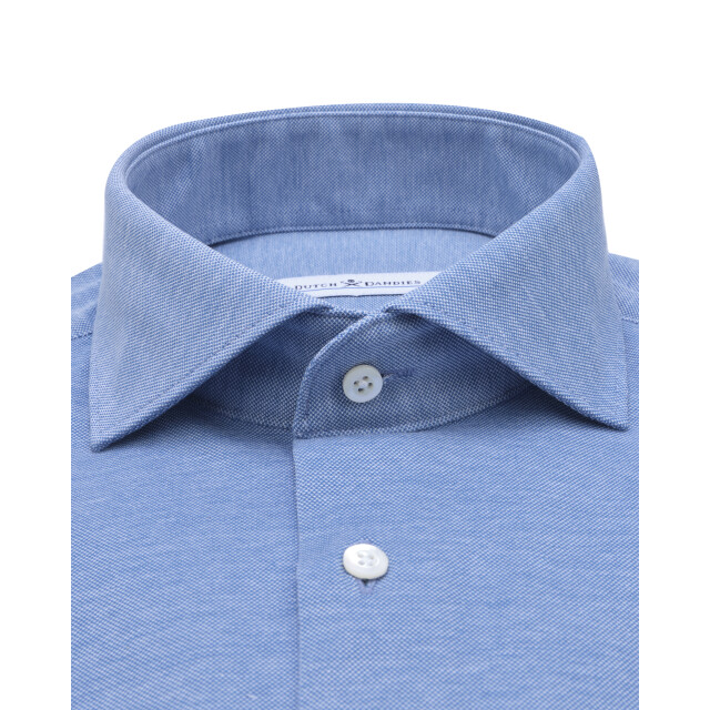 Dutch Dandies Knitted slim fit overhemd met lange mouwen 071718-006-39 large