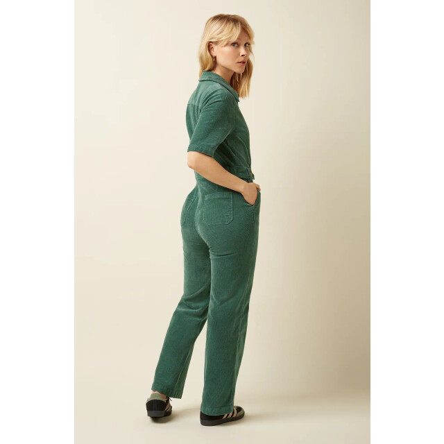 King Louie Garbo zip jumpsuit 07479 matcha green 07479 large