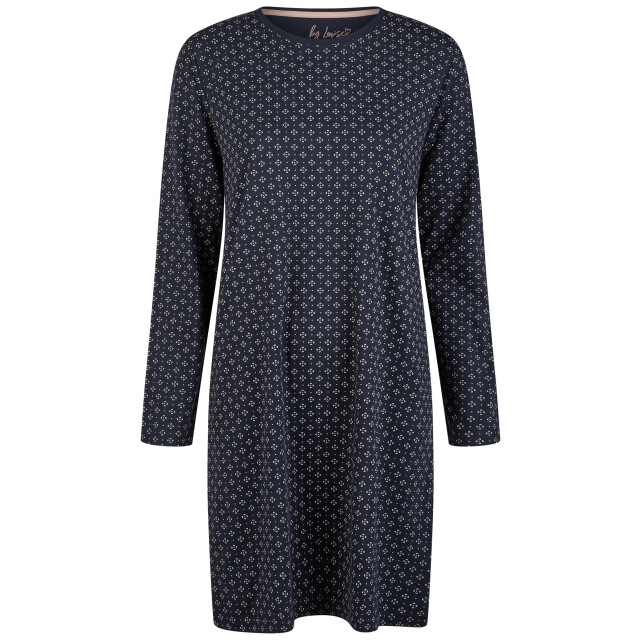 By Louise Essential dames nachthemd lange mouw aop BL-996-1 large