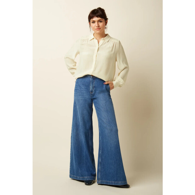 King Louie Peppa pants stone denim 10076 blue tint 10076 large