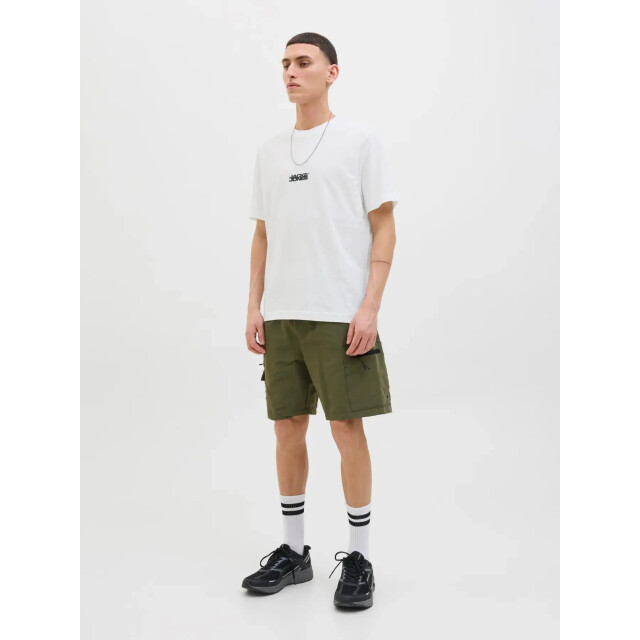 Jack & Jones Jcosago logo slub tee 12276524 large
