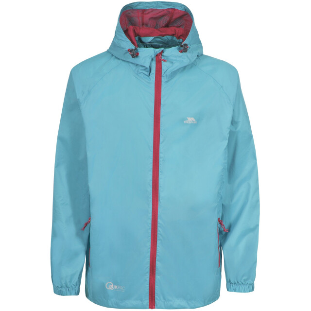 Trespass Volwassenen unisex qikpac packaway waterdicht jasje UTTP433_aquatic large