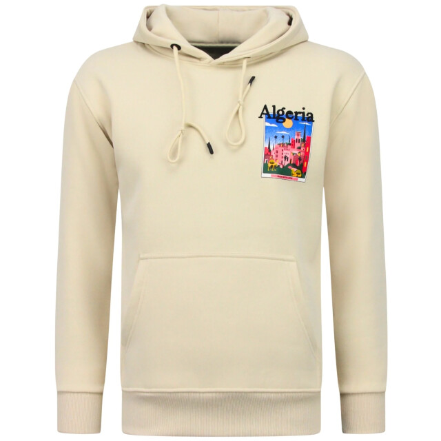 Top-Star Oversized hoodie met capuchon algeria print FF-5813 large