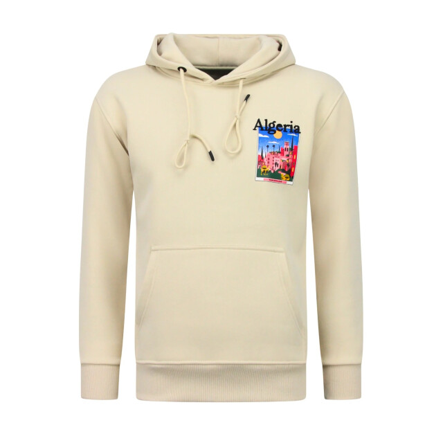 Top-Star Oversized hoodie met capuchon algeria print FF-5813 large