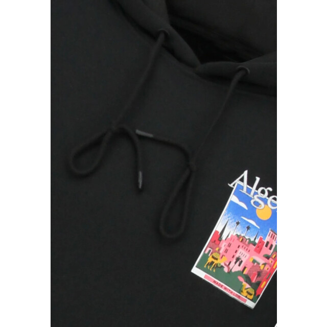 Top-Star Oversized hoodie met capuchon algeria print FF-5813 large