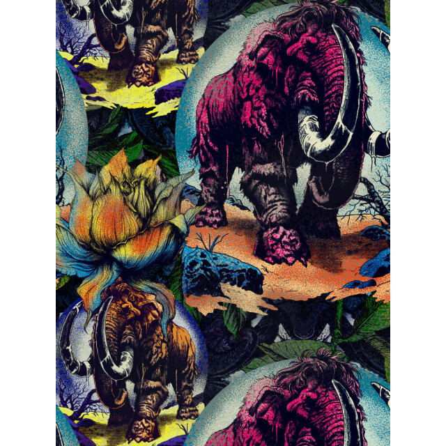 Muchachomalo Heren 12-pack boxershorts print/effen U-GOLDEN1010-14 large