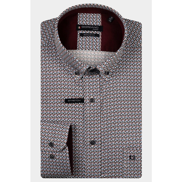 Giordano Casual hemd lange mouw ivy long sleeve button down s 527047/40 201090 large