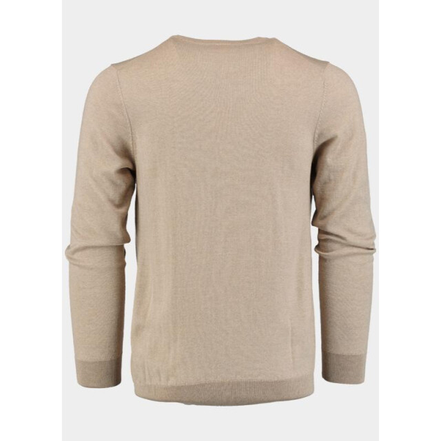 Born with Appetite Pullover rick r-neck pullover merino 00005ri12/2500 sand 196398 large