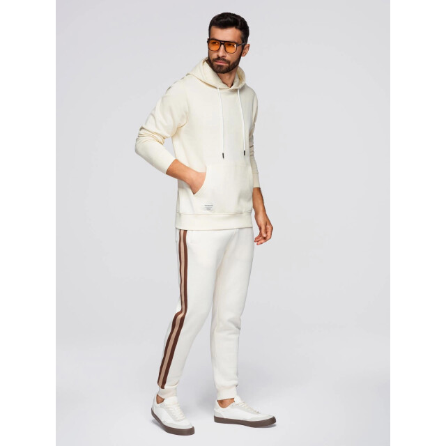 Ombre herenhoodie cream sweatshirt B1674-1-1 large