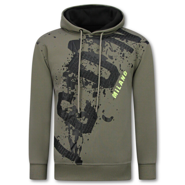 Top-Star Oversized hoodie met capuchon icon splatter FF-5800 large