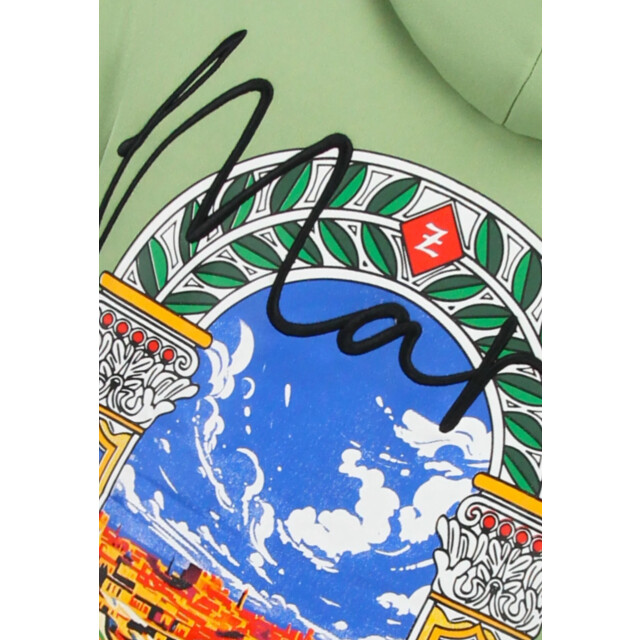 Top-Star Oversized hoodie met capuchon maroc print FF-5818 large