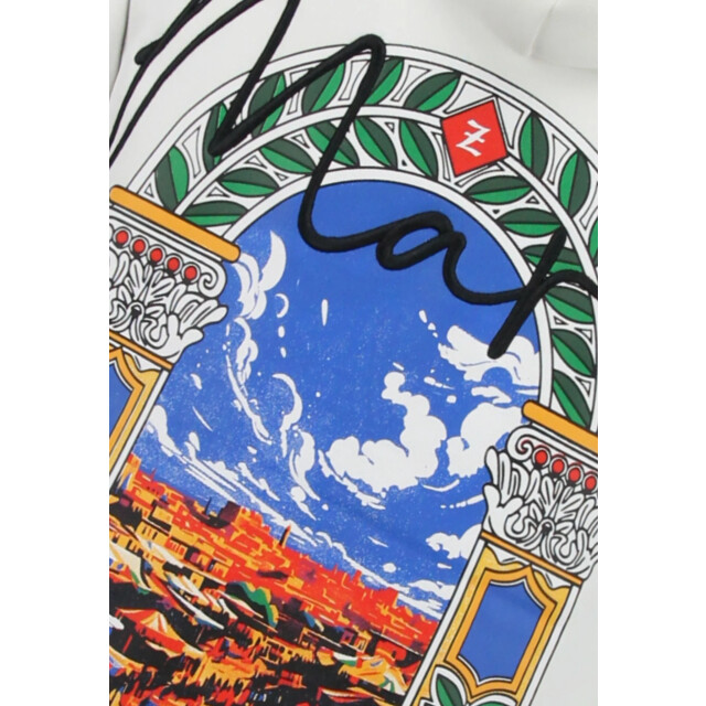 Top-Star Oversized hoodie met capuchon maroc print FF-5818 large