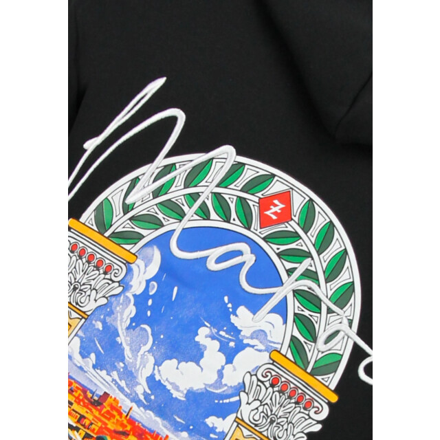 Top-Star Oversized hoodie met capuchon maroc print FF-5818 large