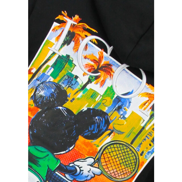 Top-Star Oversized hoodie met capuchon icon milano print FF-5812 large