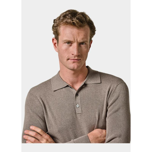 Profuomo Polo lange mouw ppwj10003/b 202976 large