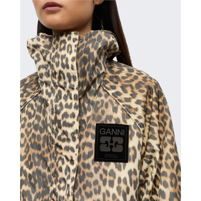 Ganni Dames flyweight nylon jacket W0738-859 large