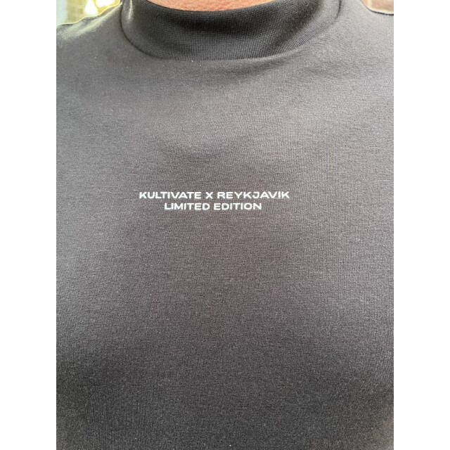 Kultivate Luxury comfort t-shirt “meppel highlights” – x reykja 100 Black/2501090200 TS Luxury REYKJAVIK large