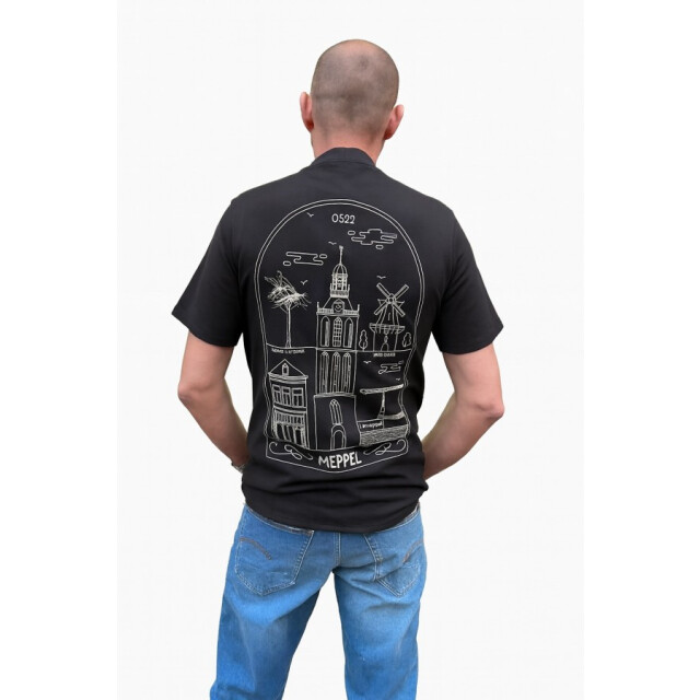 Kultivate Luxury comfort t-shirt “meppel highlights” – x reykja 100 Black/2501090200 TS Luxury REYKJAVIK large