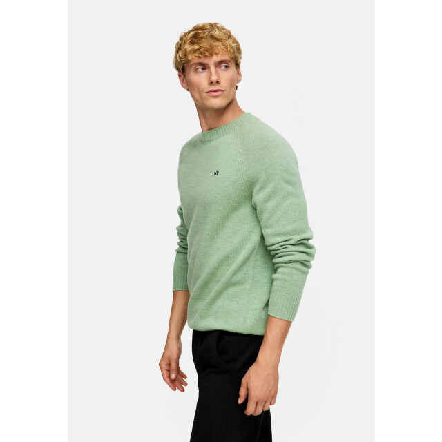 Kronstadt Po29417 larson crew neck knit ks35001 hedge green PO29417 large