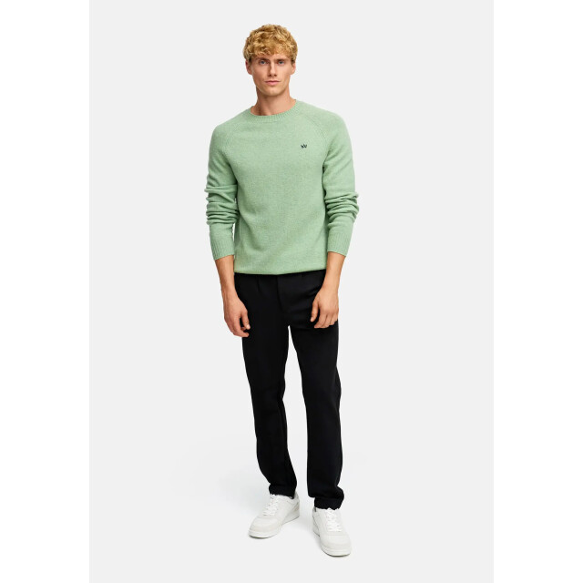 Kronstadt Po29417 larson crew neck knit ks35001 hedge green PO29417 large