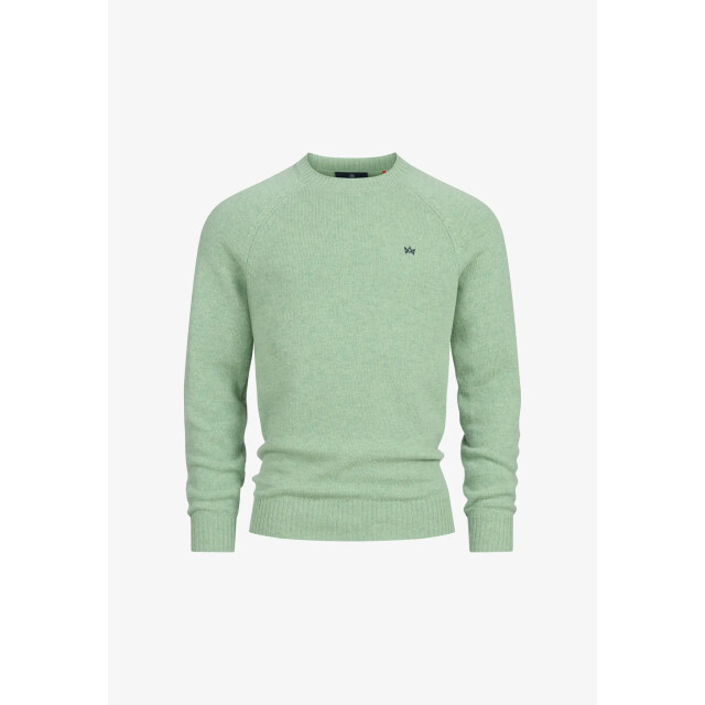 Kronstadt Po29417 larson crew neck knit ks35001 hedge green PO29417 large