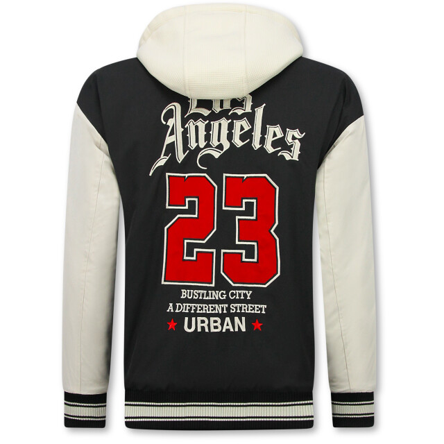 Enos Baseball jas met capuchon oversized bomberjack GI-523 large