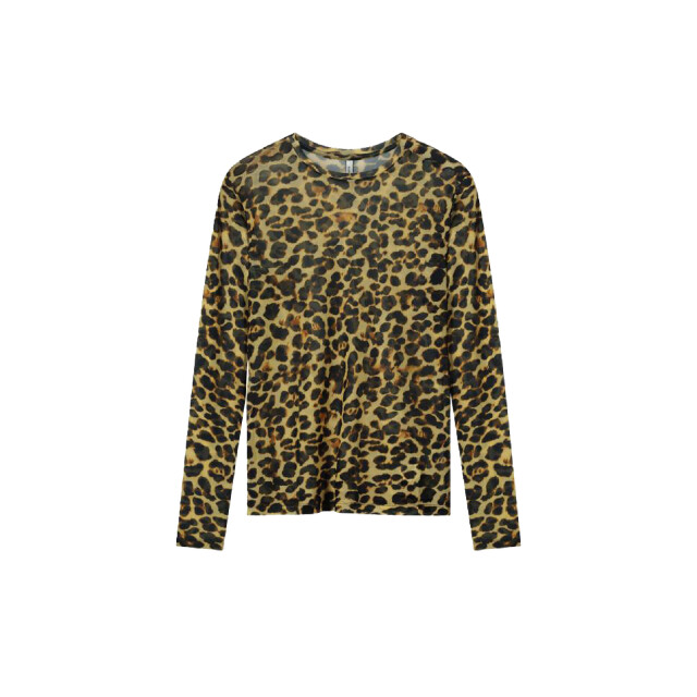 Summum 3s5100-30668 longsleeve top leopard print o 4059296030 large