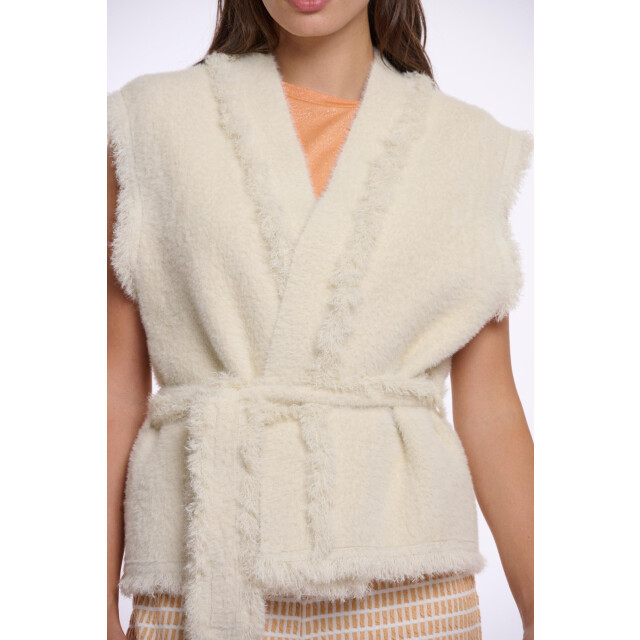 Rino & Pelle Gamila.5002522 waistcoat with fringe detail 4059679054 large