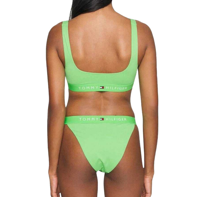 Tommy Hilfiger Dames logo bikinitop UTNA930_green large