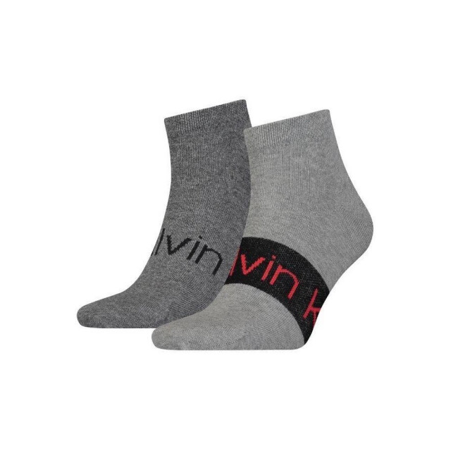 Calvin Klein Herensokken (pak van 2) UTNA963_darkgreygrey large