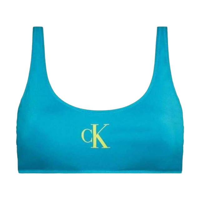 Calvin Klein Dames logo bikinitop UTNA942_blue large