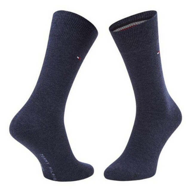 Tommy Hilfiger Effen gestreepte sokken heren (set van 2) UTNA974_blue large