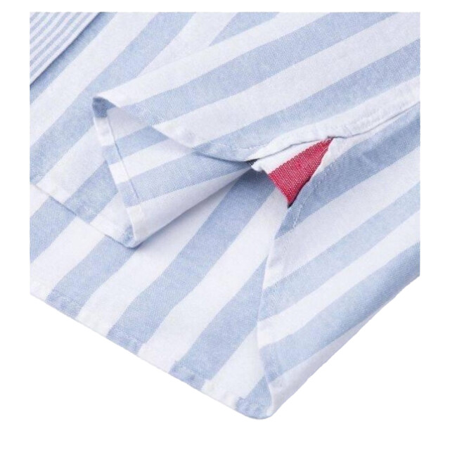 Tommy Hilfiger Heren gestreept overhemd UTNA838_whiteblue large