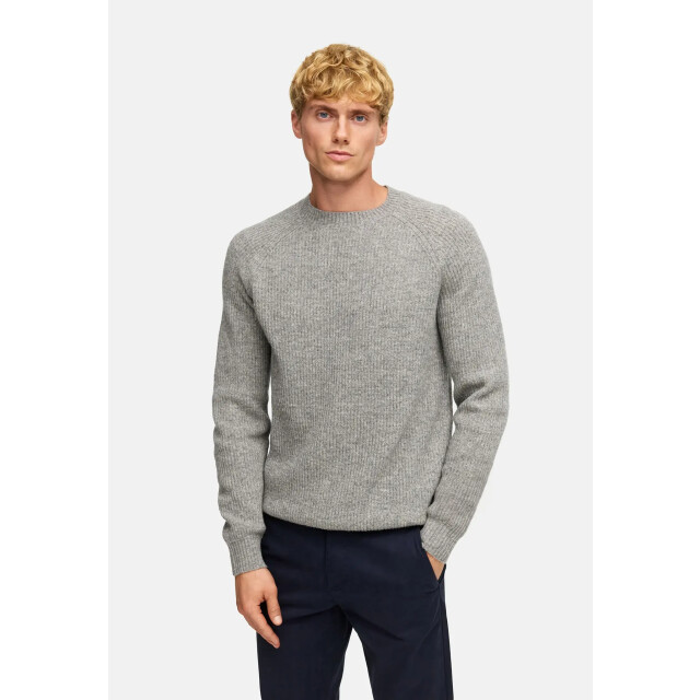 Kronstadt Po29422 dorsey crew neck knit ks35009 grey mix PO29422 large
