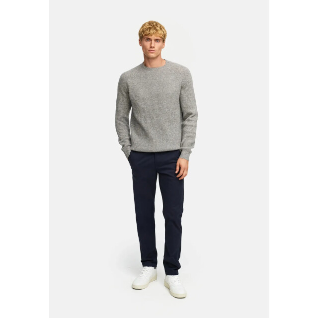 Kronstadt Po29422 dorsey crew neck knit ks35009 grey mix PO29422 large
