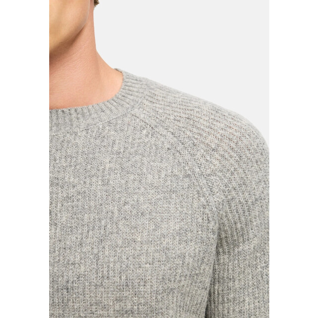 Kronstadt Po29422 dorsey crew neck knit ks35009 grey mix PO29422 large