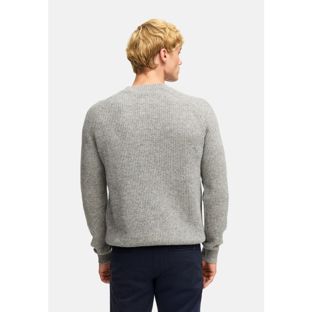 Kronstadt Po29422 dorsey crew neck knit ks35009 grey mix PO29422 large