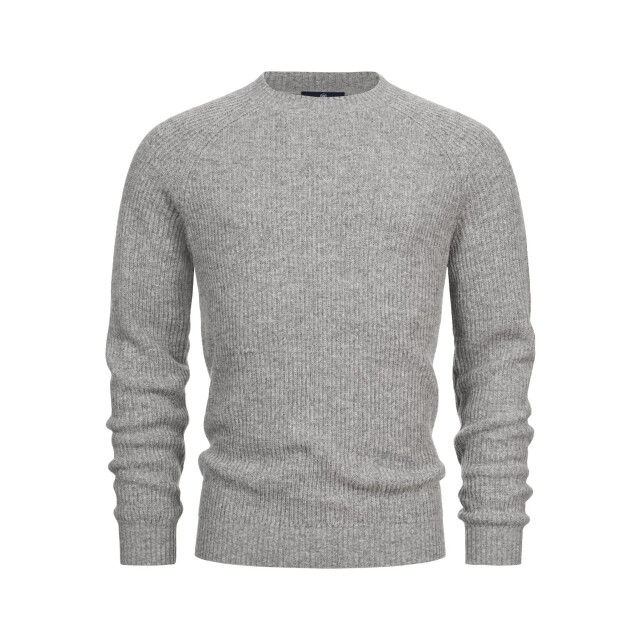 Kronstadt Po29422 dorsey crew neck knit ks35009 grey mix PO29422 large