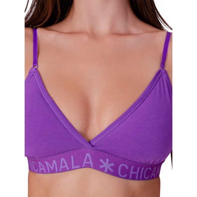 Muchachomalo Dames 1-pack triangle top effen SOLID1217-63 large