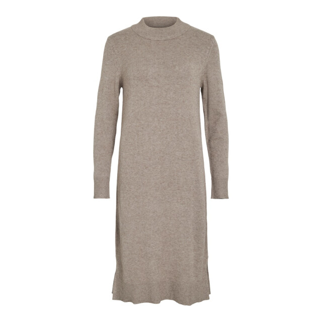 Vila 14061427 viril crew neck l/s midi dress 14061427 large