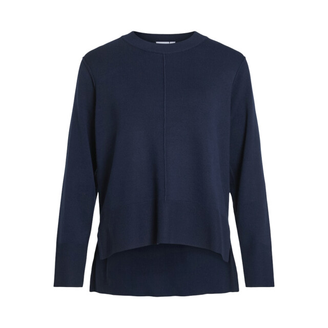 Vila 14102628 viostria o-neck l/s knit top-noos 14102628 large